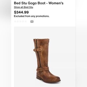 Bed Stu Gogo Boot- Women's